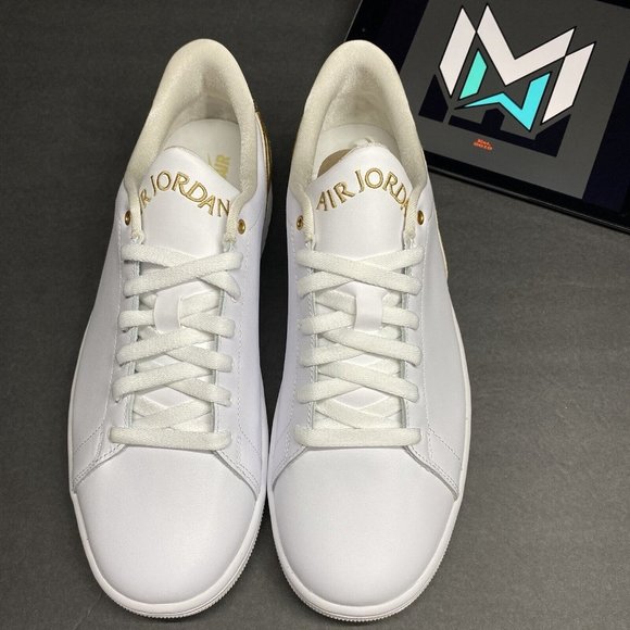 Nike Air Jordan Retro 1 Centre Court Shoes White Gold Brown DQ8577-100 Men’s - Picture 6 of 12